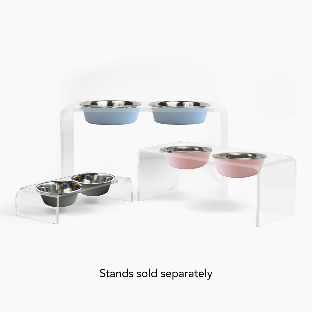 2 Tone Pink Metal Bowl Set - Image 6