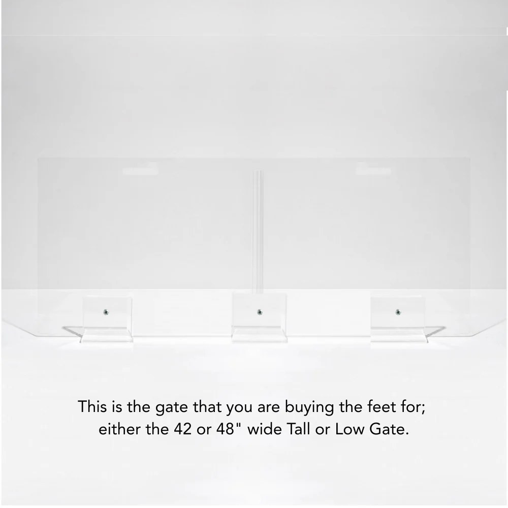Add-On/Replacement Feet for 42 and 48" Panel Gate - Image 3