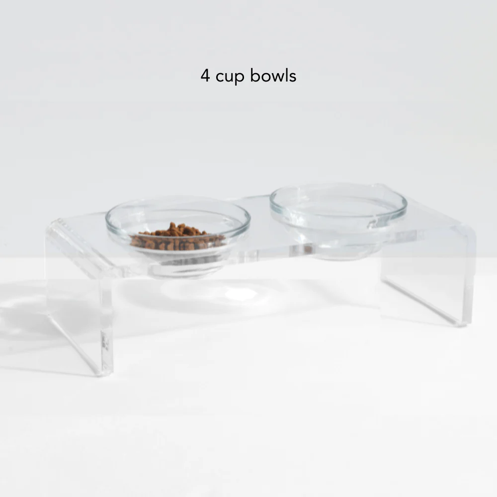 Small Glass Bowl Feeder - Image 13