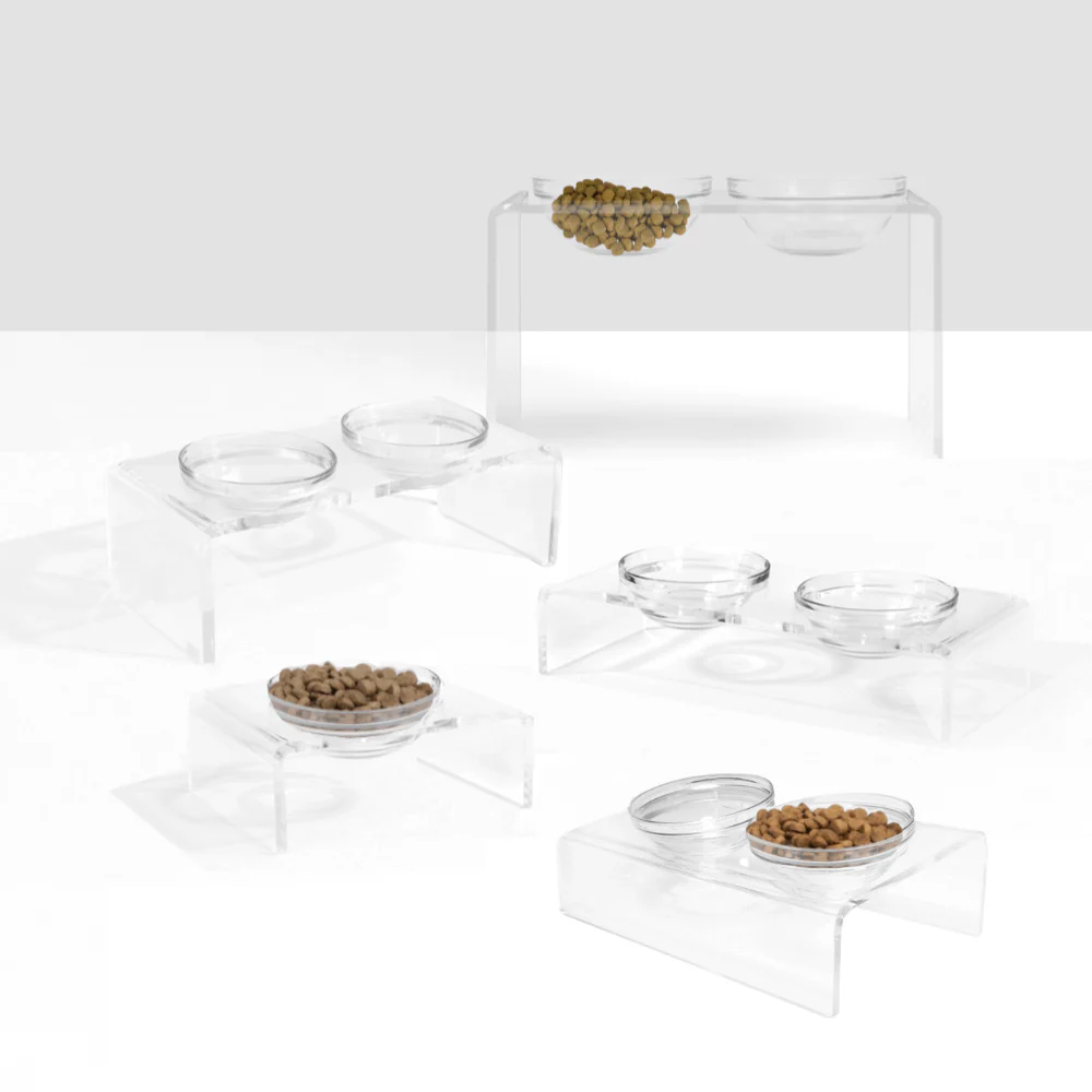 Small Glass Bowl Feeder - Image 17