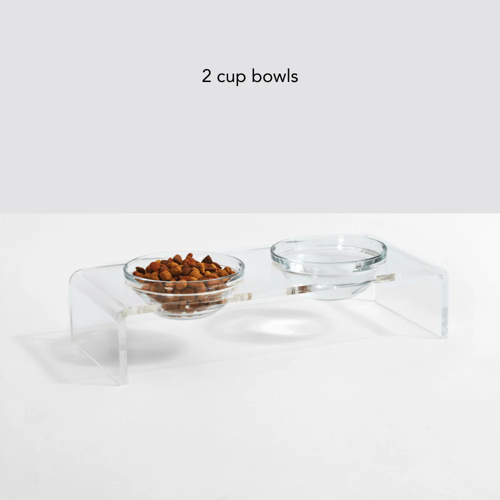 Small Glass Bowl Feeder - Image 6