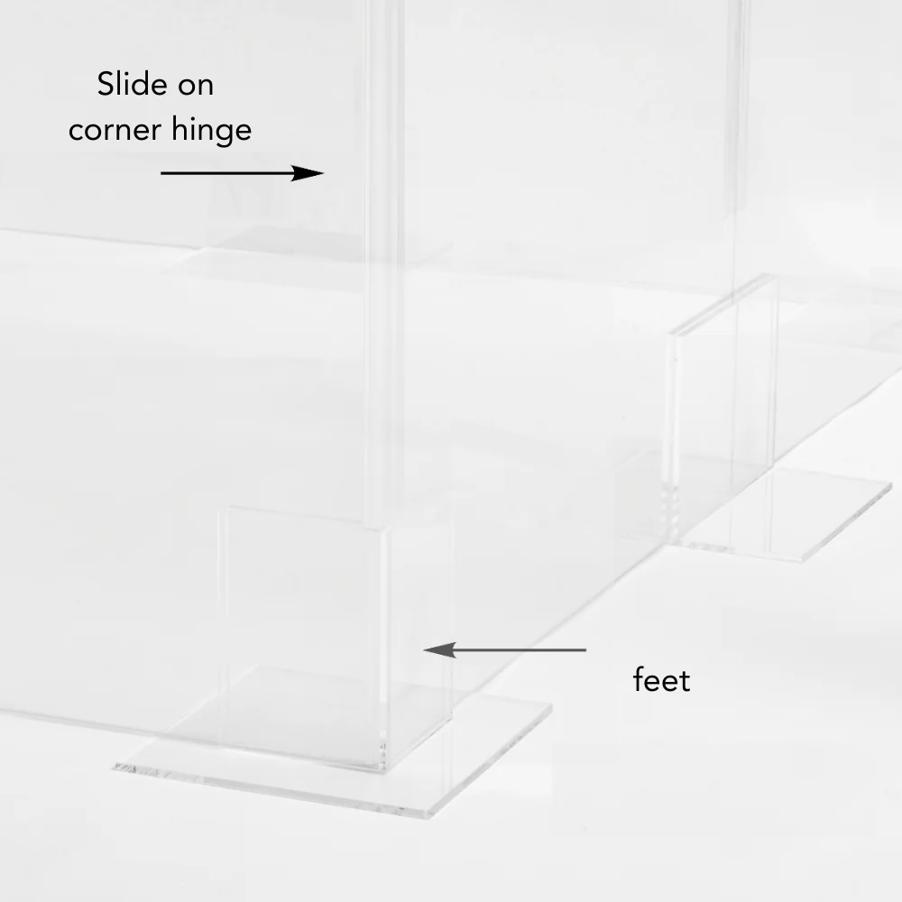 Clear Pet Playpen, 32" High with Door - Image 18