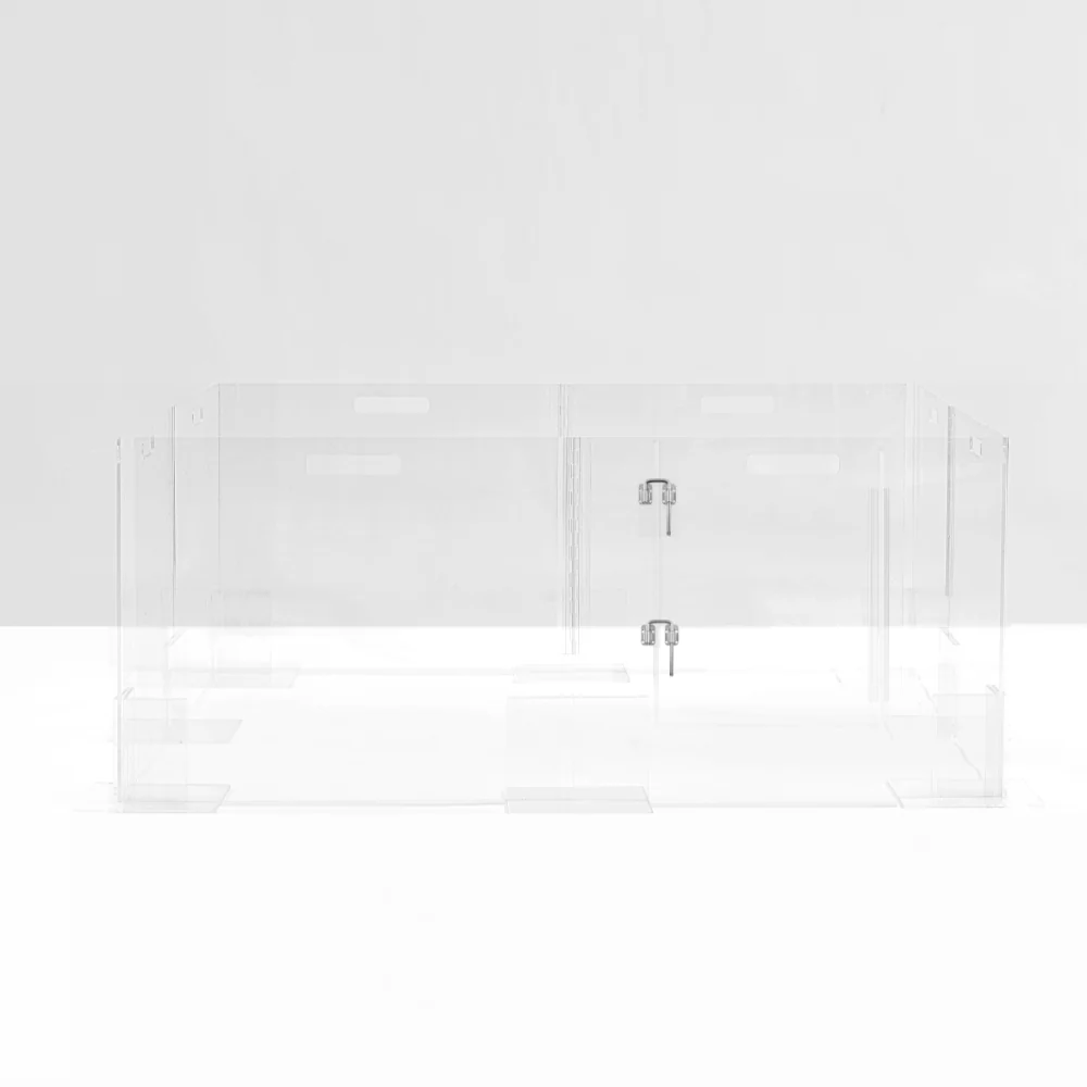 Clear Pet Playpen, 32" High with Door - Image 3