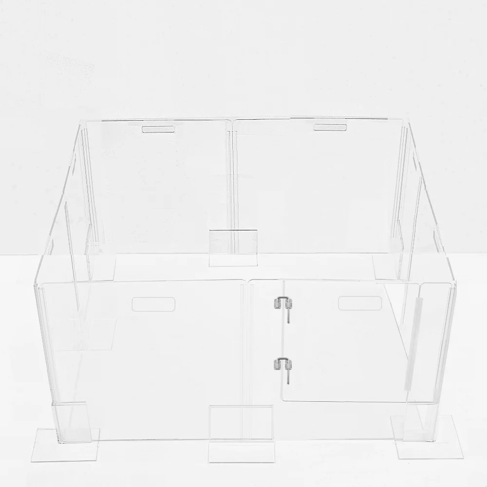 Clear Pet Playpen, 32" High with Door - Image 7
