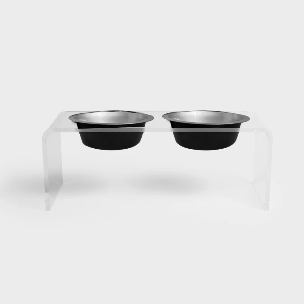 Silver Glam Dog Bowl Set - Image 7