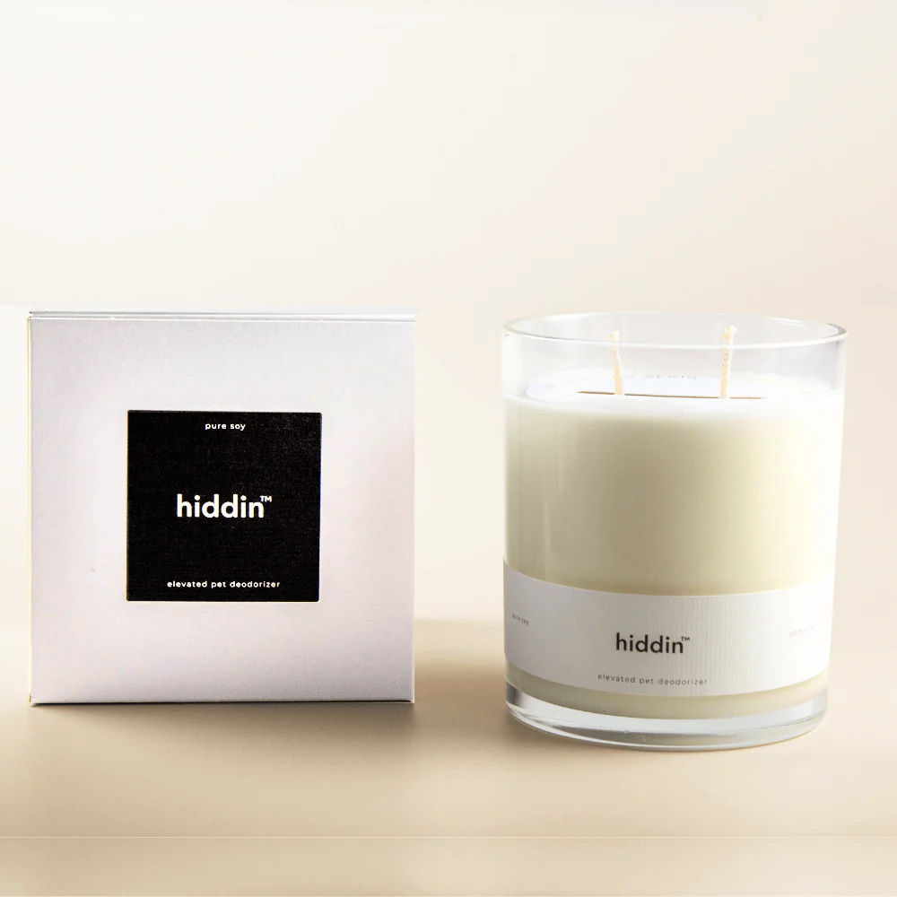 Hiddin Pet Deodorizing Glass Candle - Image 17