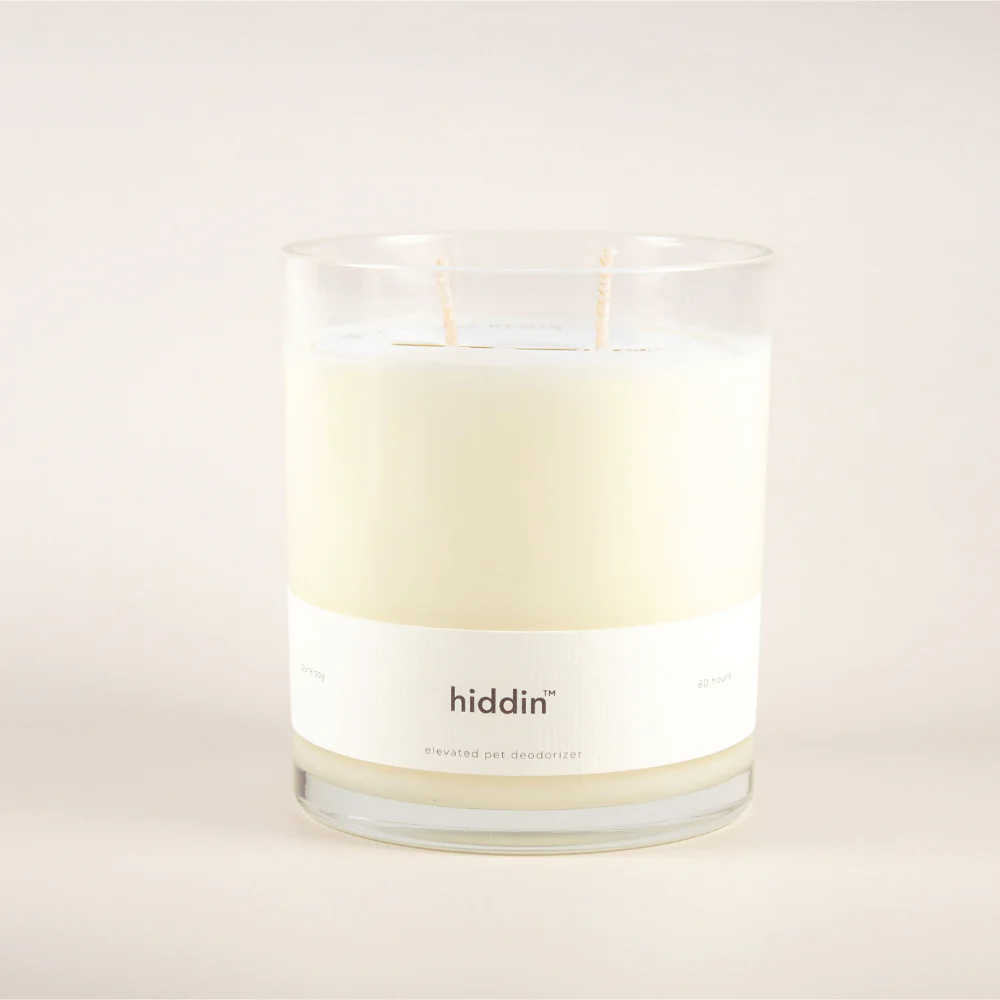 Hiddin Pet Deodorizing Glass Candle - Image 18