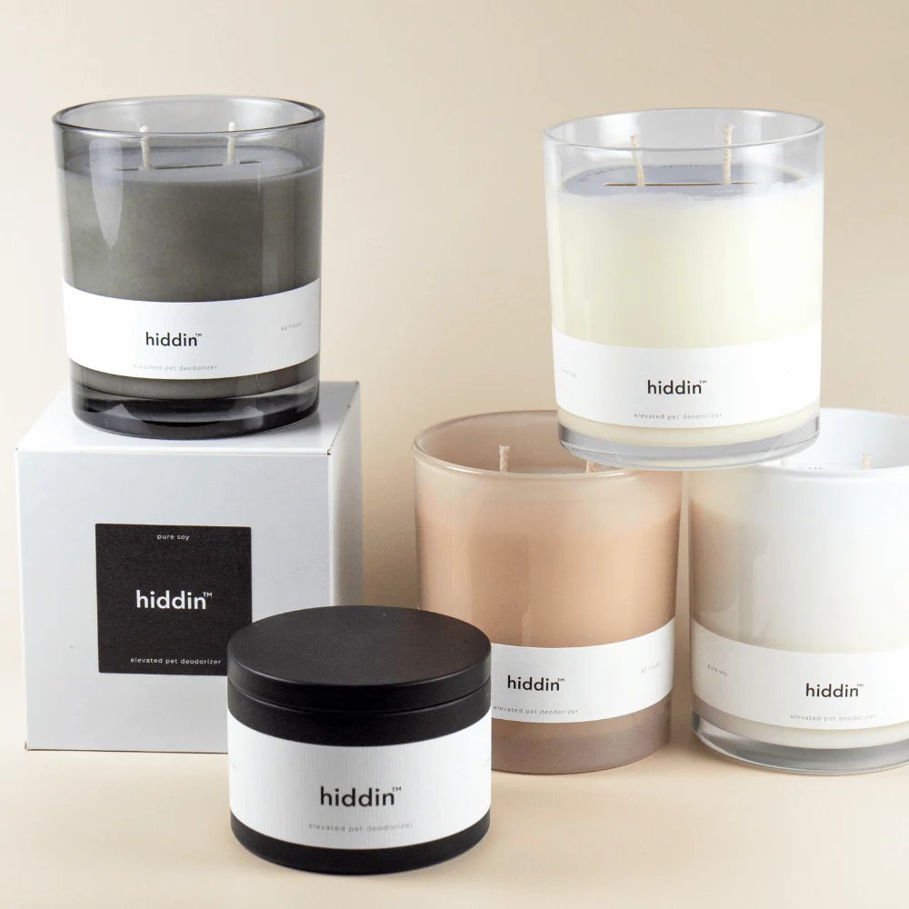 Hiddin Pet Deodorizing Glass Candle - Image 19