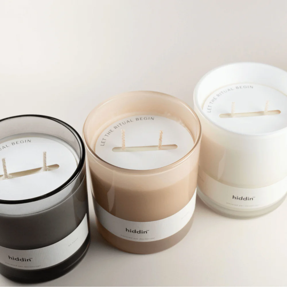 Hiddin Pet Deodorizing Glass Candle - Image 4