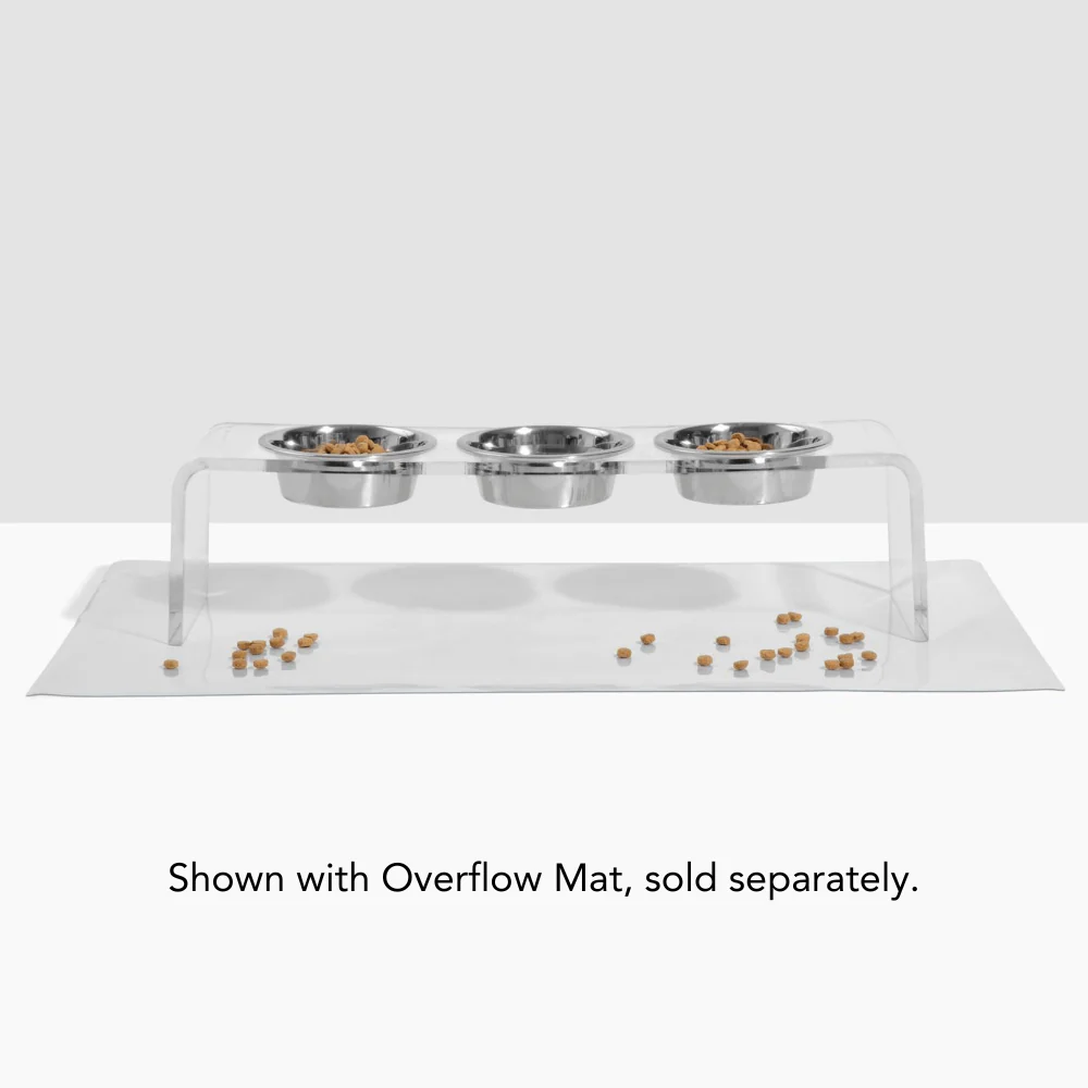 Medium Triple Silver Feeder - Image 10