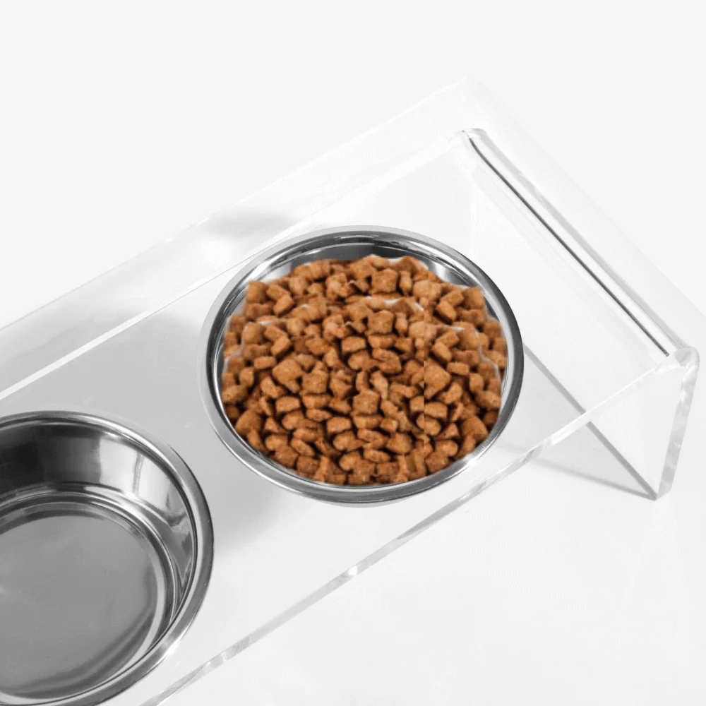 Medium Triple Silver Feeder - Image 13