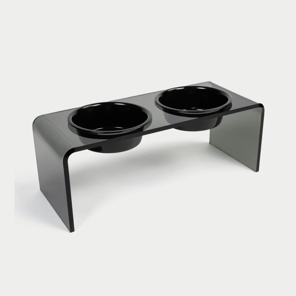 Medium Smoke Grey Feeder - Image 23