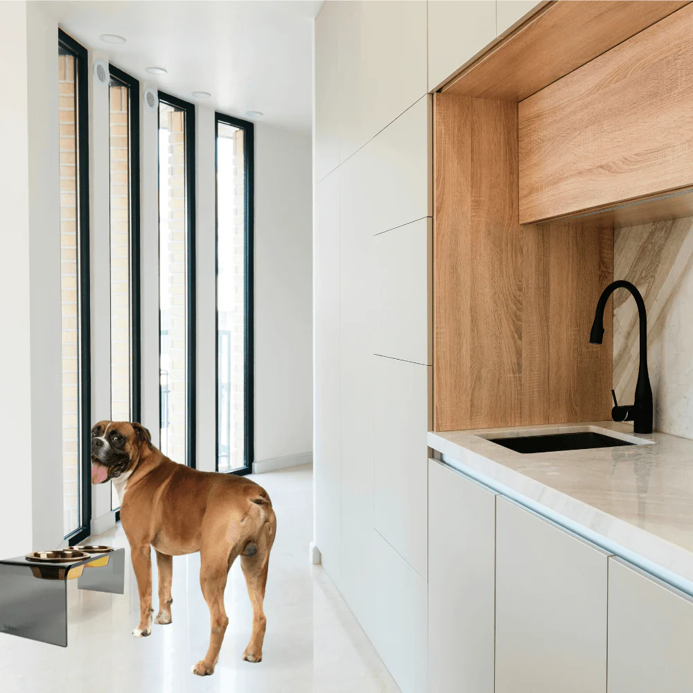 Medium Smoke Grey Feeder - Image 6