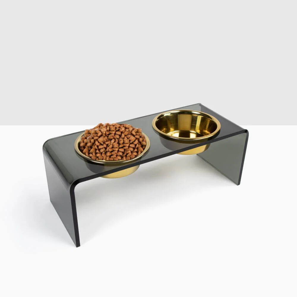 Medium Smoke Grey Feeder - Image 9