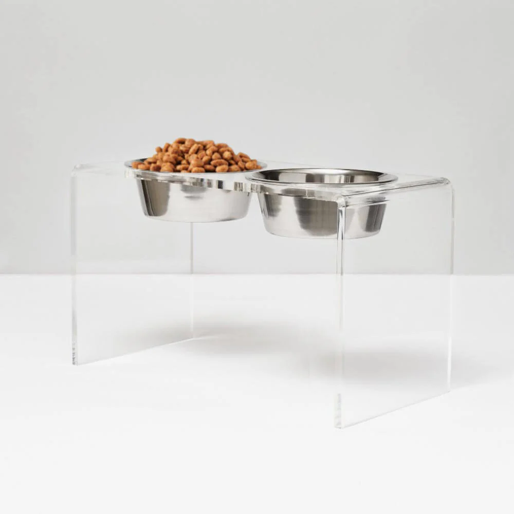 Tall Silver Double Feeder - Image 10