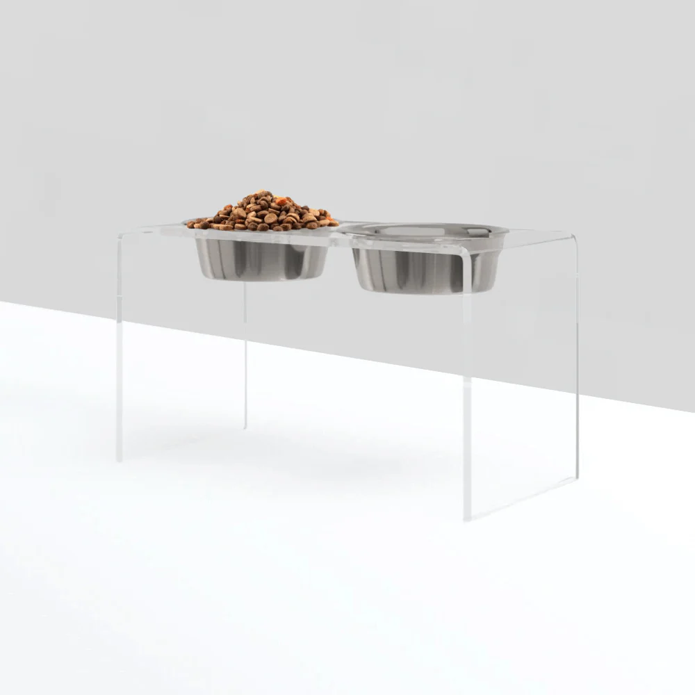 Tall Silver Double Feeder - Image 13