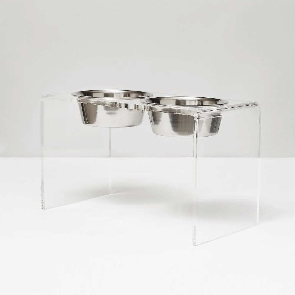 Tall Silver Double Feeder - Image 16