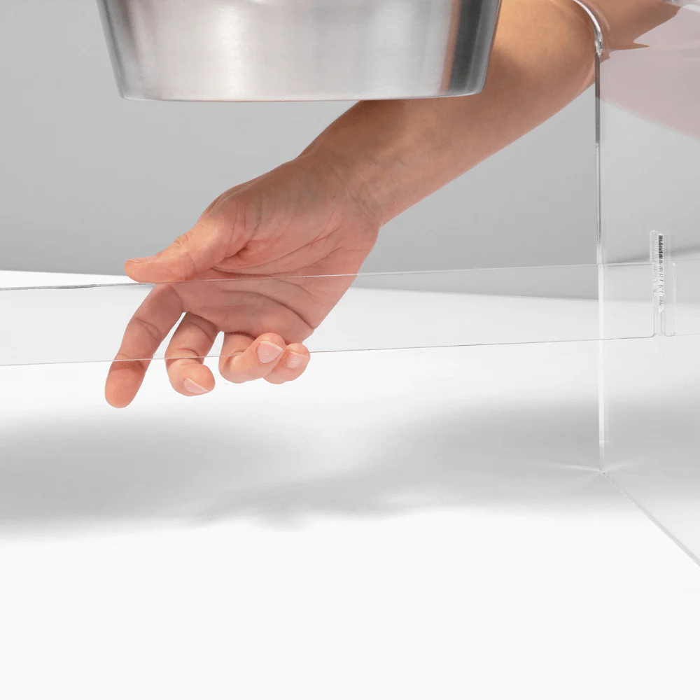 Tall Triple Silver Feeder - Image 11