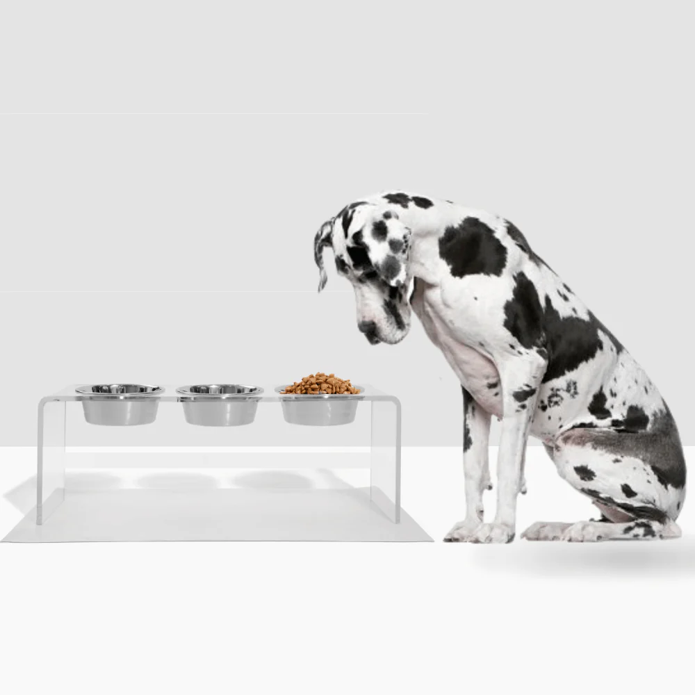 Tall Triple Silver Feeder - Image 6