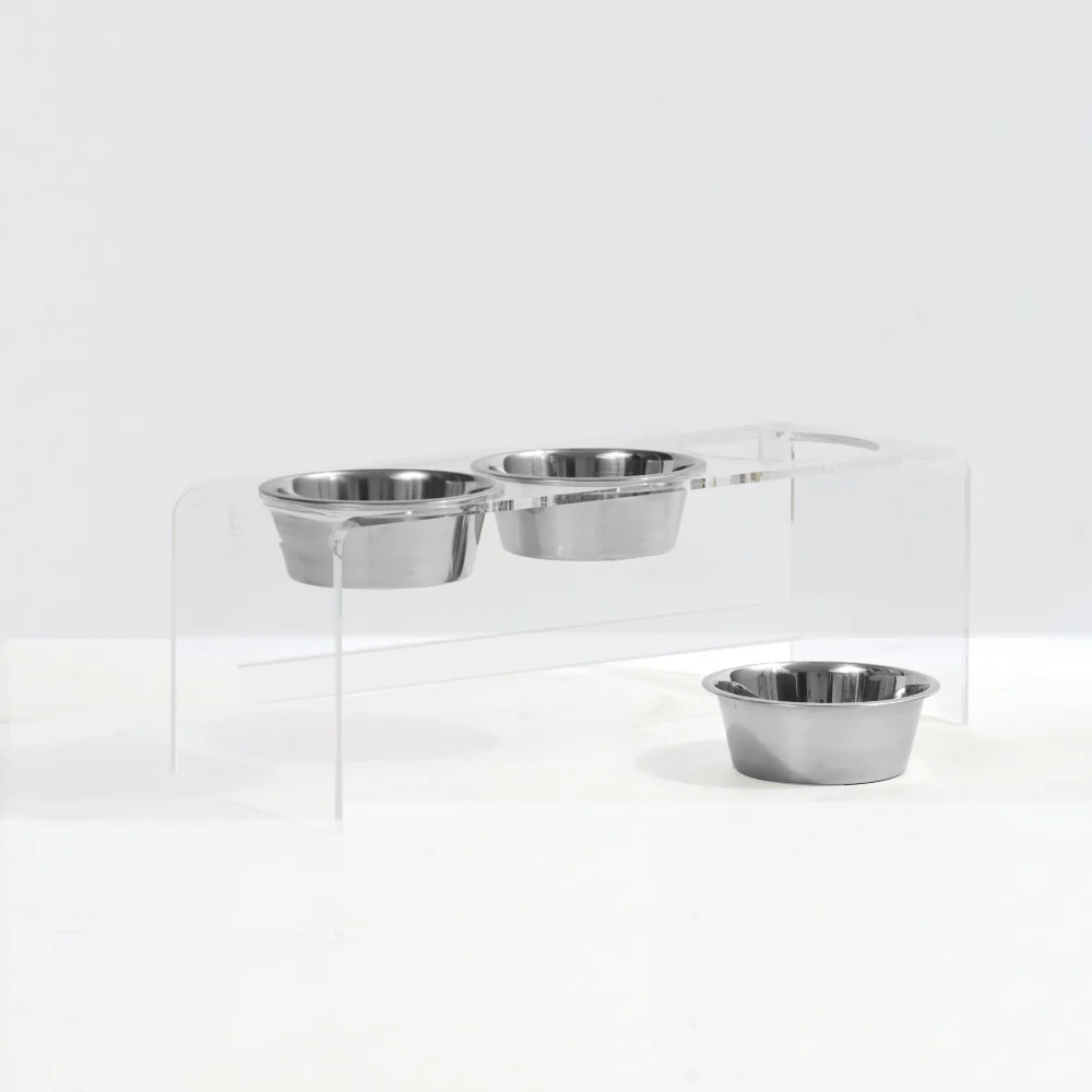 Tall Triple Silver Feeder - Image 7