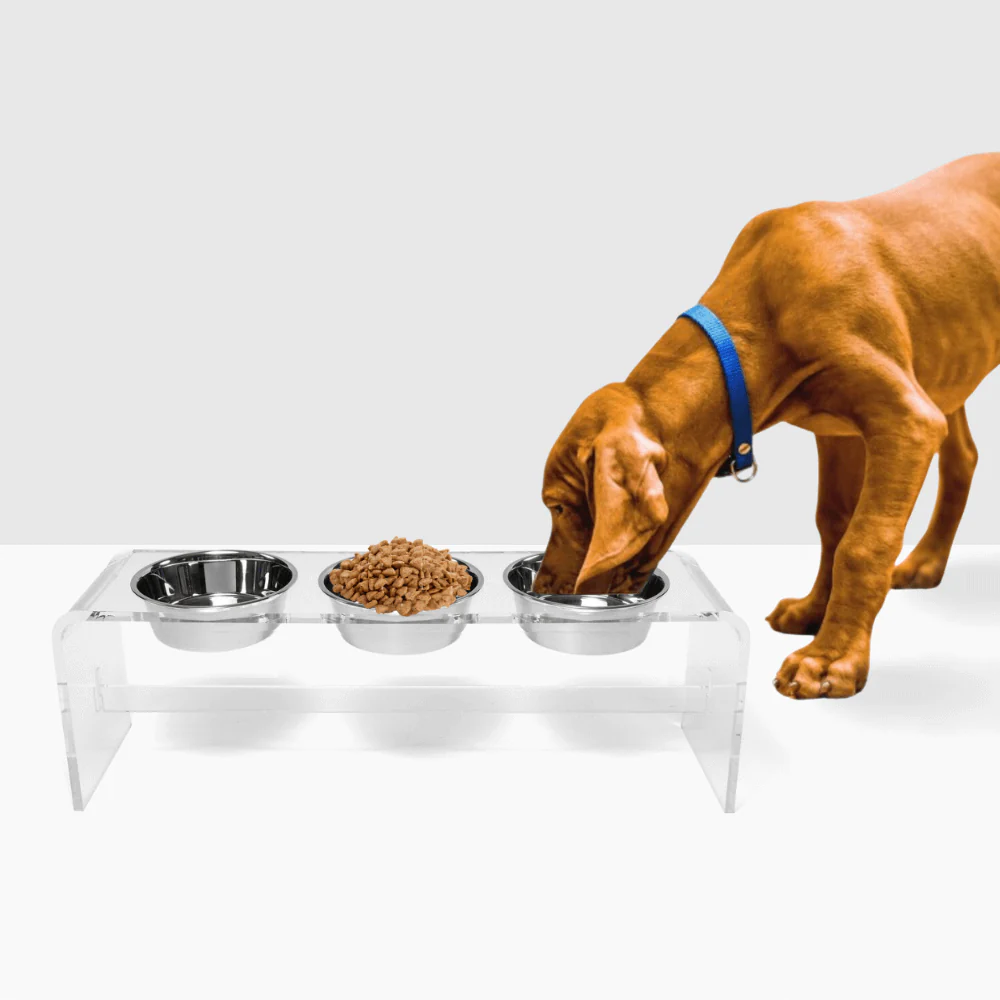 Tall Triple Silver Feeder - Image 9