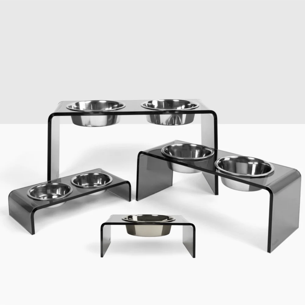 Tall Smoke Grey Feeder - Image 18